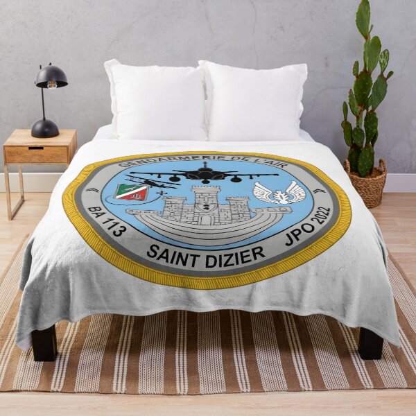 Item preview, Gendarmerie de l'Air BA 113 Saint-Dizier JPO 2022 Commemorative Patch designed and sold by CharlieDesings.