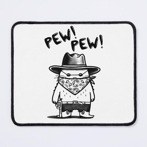 Item preview, Meowdy Pew Pew! designed and sold by SoulArtLove.