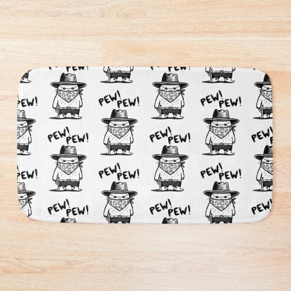 Item preview, Meowdy Pew Pew! designed and sold by SoulArtLove.