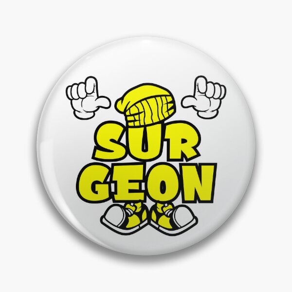 Item preview, SURGEON - WORK Cartoon Character Bold Retro designed and sold by NFTWords.