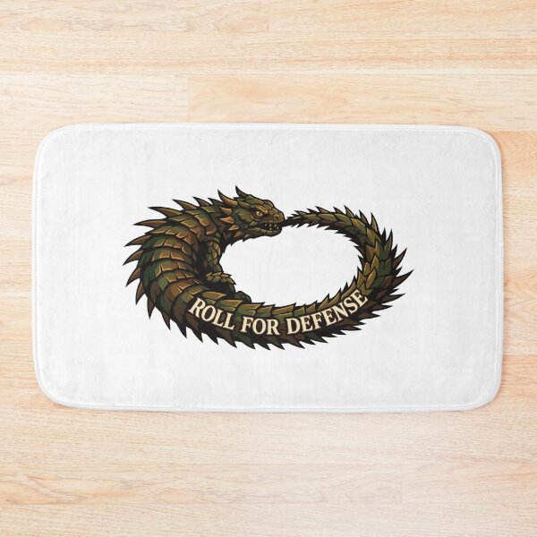 Item preview, Roll For Defense Armadillo Lizard RPG Dragon Meme designed and sold by Arc2020.