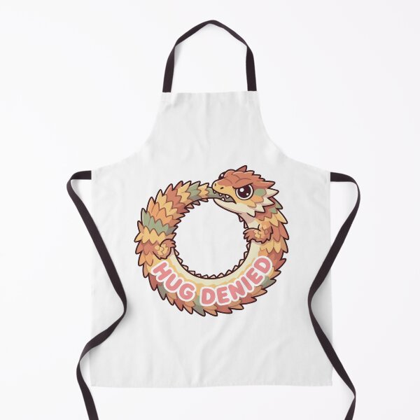 Item preview, Hug Denied Kawaii Armadillo Lizard Ouroboros Meme designed and sold by Arc2020.