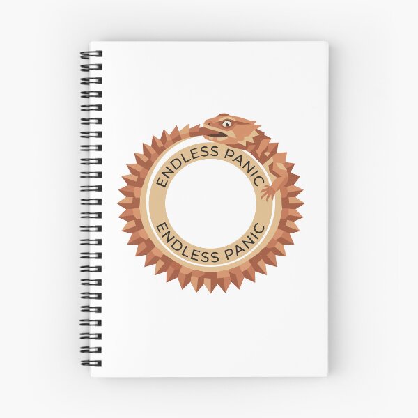 Item preview, Endless Panic Minimalist Armadillo Lizard Ouroboros designed and sold by Arc2020.