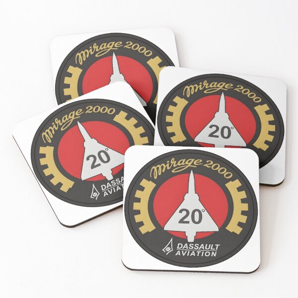 Item preview, Dassault Mirage 2000 20th Anniversary Commemorative Patch Insignia designed and sold by CharlieDesings.