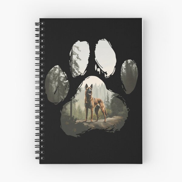 Item preview, Funny Belgian Malinois Paw Foggy Mountain Tree Mom Dad Kids designed and sold by rafaeltto.