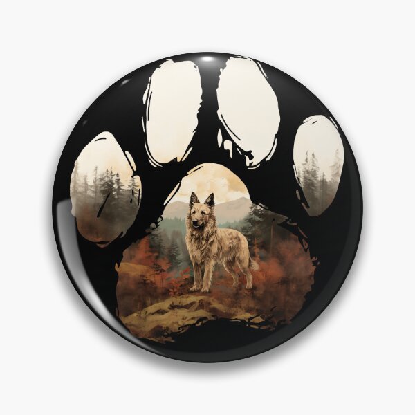 Item preview, Funny Berger Picard Paw Foggy Mountain Tree Mom Dad Kids designed and sold by rafaeltto.