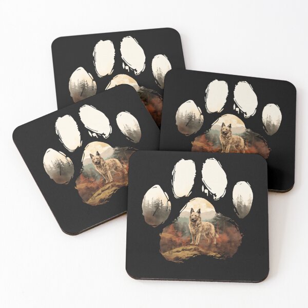 Item preview, Funny Berger Picard Paw Foggy Mountain Tree Mom Dad Kids designed and sold by rafaeltto.