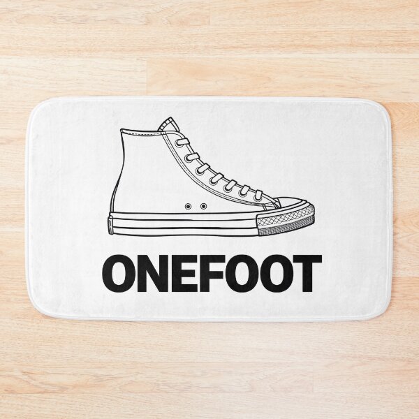 Item preview, Minimalist Onefoot Single Shoe Amputee Humor Prosthetic Leg Classic T-Shirt designed and sold by pawsome purrfect.