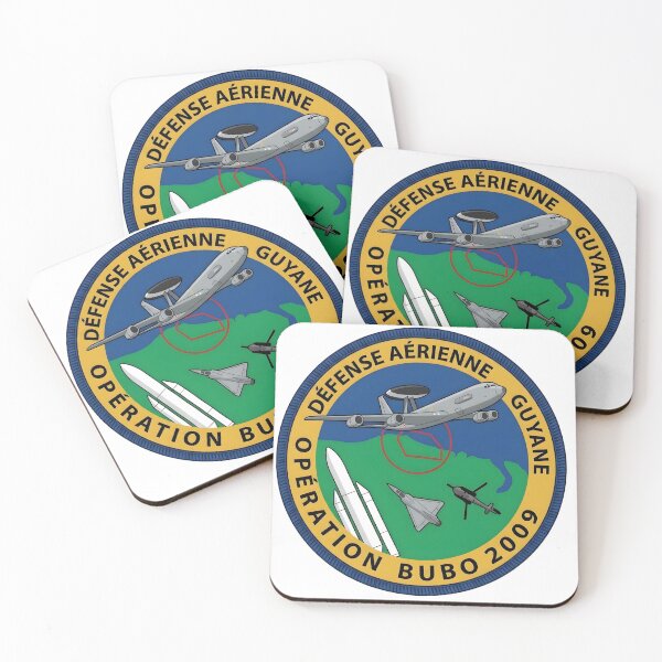 Item preview, French Air Defense French Guiana Operation Bubo 2009 Patch Insignia designed and sold by CharlieDesings.
