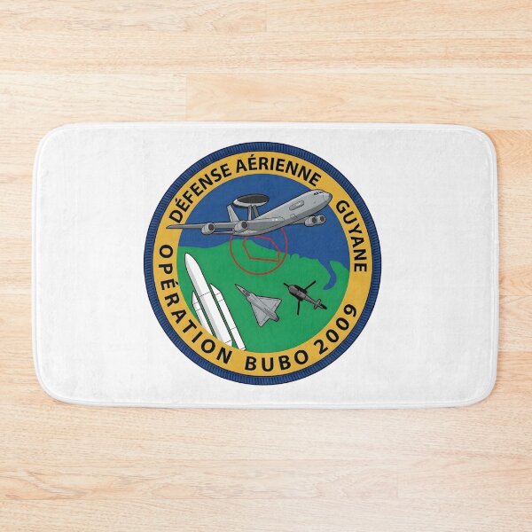 Item preview, French Air Defense French Guiana Operation Bubo 2009 Patch Insignia designed and sold by CharlieDesings.