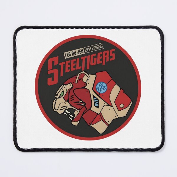 Item preview, Steel Tigers Cybernetic Tiger Military Patch Insignia designed and sold by CharlieDesings.
