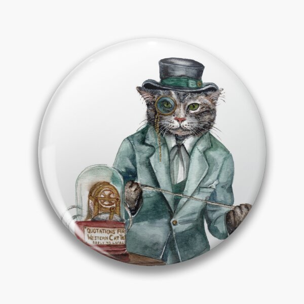 Item preview, Financier Cat designed and sold by Goosi Art.