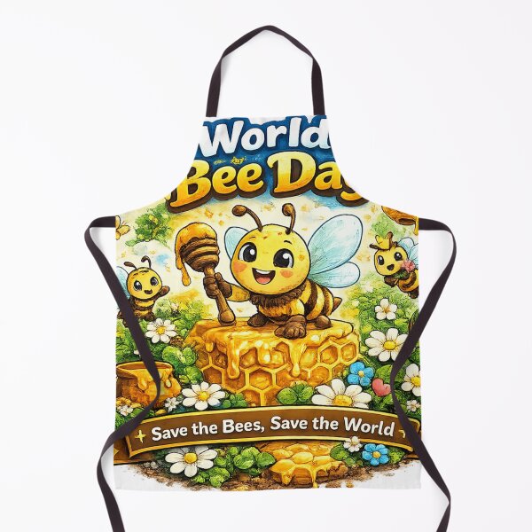 Item preview, World Bee Day | Save the Bees, Save the World | Bee Lover T-Shirt Design designed and sold by GooniSL.