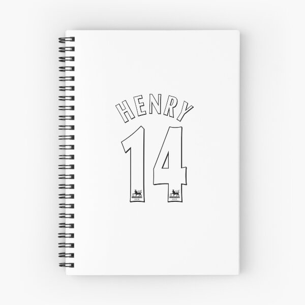 Item preview, Thierry Henry #14 Arsenal Name & Number designed and sold by FanFueledStickers.