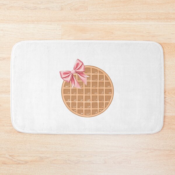 Item preview, Girly Design Pretty Waffle With Pink Bow designed and sold by Sartoris Art.