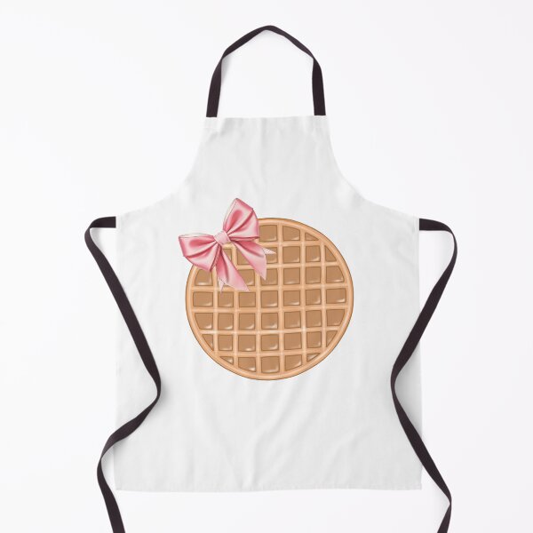 Item preview, Girly Design Pretty Waffle With Pink Bow designed and sold by Sartoris Art.