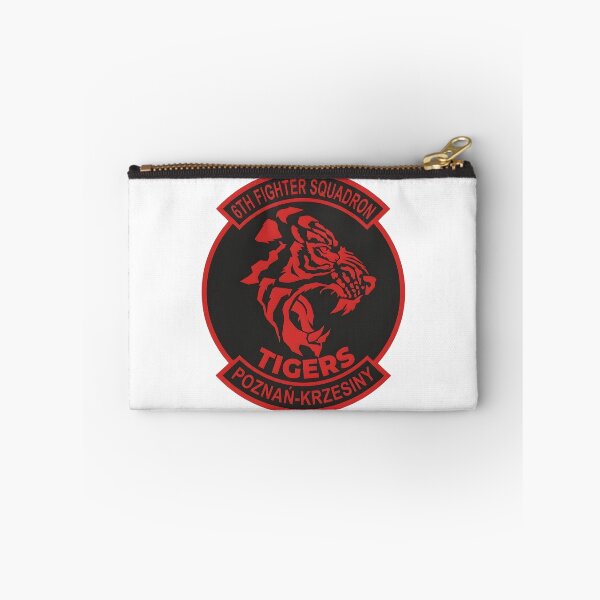Item preview, Polish Air Force 6th Fighter Squadron Tigers Poznań-Krzesiny Patch designed and sold by CharlieDesings.