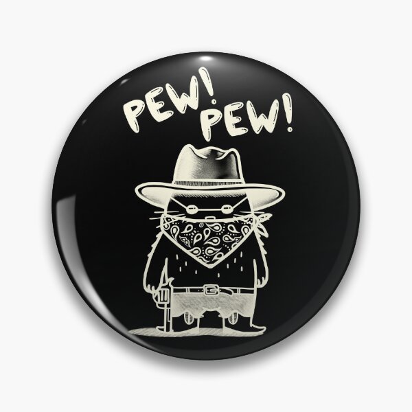 Item preview, Meowdy Pew Pew! (White) designed and sold by SoulArtLove.