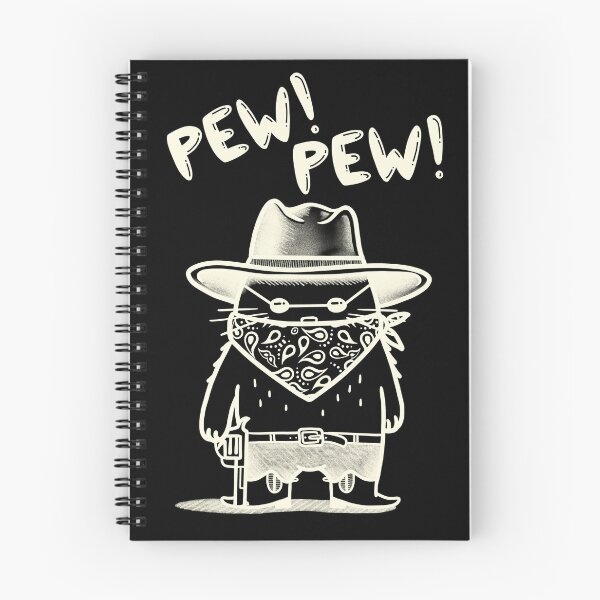 Item preview, Meowdy Pew Pew! (White) designed and sold by SoulArtLove.