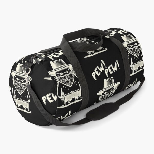 Item preview, Meowdy Pew Pew! (White) designed and sold by SoulArtLove.