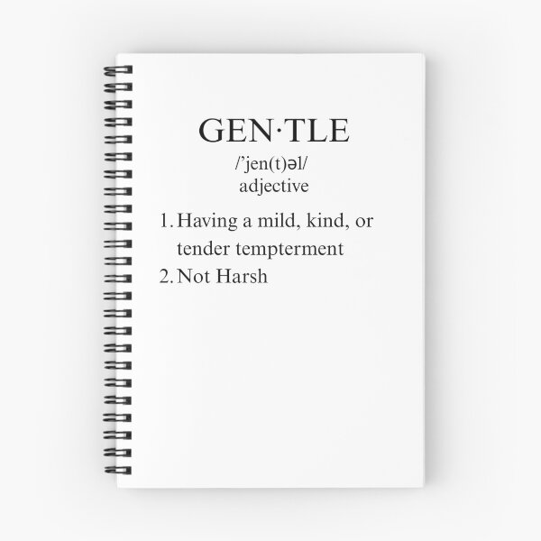 Item preview, Clarifying Definition — GENTLE | White (Front) designed and sold by RaeganIvy.