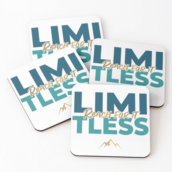 Item preview, Limitless Reach For It Mountain Motivation designed and sold by GiggleInkTees.