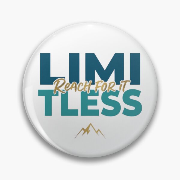 Item preview, Limitless Reach For It Mountain Motivation designed and sold by GiggleInkTees.