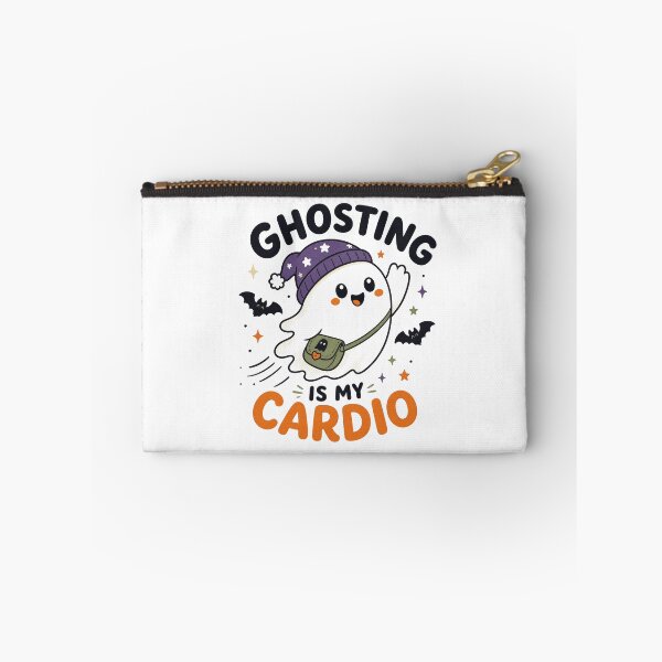 Item preview, Ghosting Is My Cardio Cute Funny Halloween Ghost Spooky Season Gift designed and sold by journeyengine.