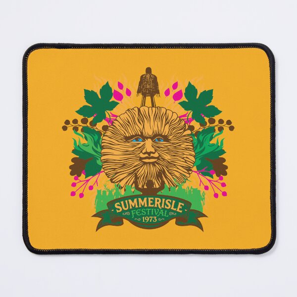Item preview, Summerisle Festival 1973 – The Wicker Man Folk Horror Art designed and sold by cacamwnci.