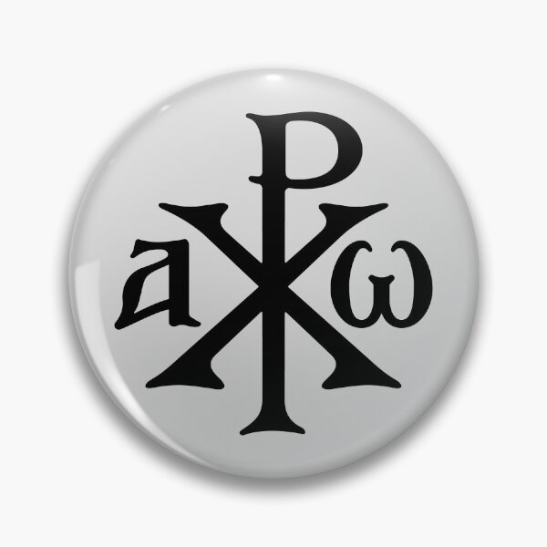 Item preview, Chi Rho Christogram Black designed and sold by sifis.