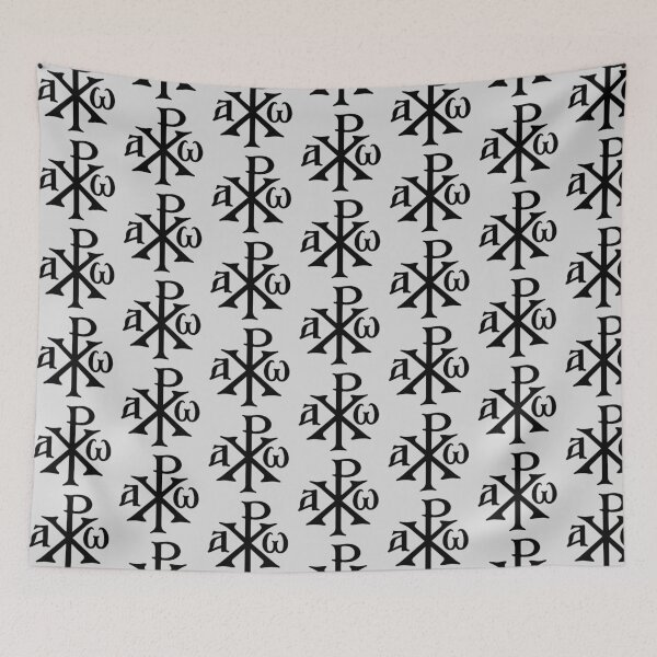 Item preview, Chi Rho Christogram Black designed and sold by sifis.