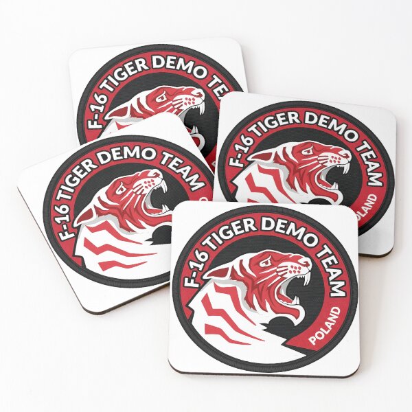 Item preview, Polish Air Force F-16 Tiger Demo Team Patch Insignia designed and sold by CharlieDesings.