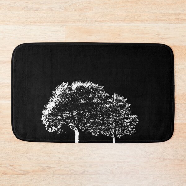Item preview, Minimal Tree Silhouette | Black & White Nature Design designed and sold by Echo_Lane.