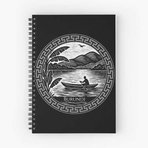 Item preview, Burundi Vintage Woodcut Art designed and sold by Thistle-TShop.
