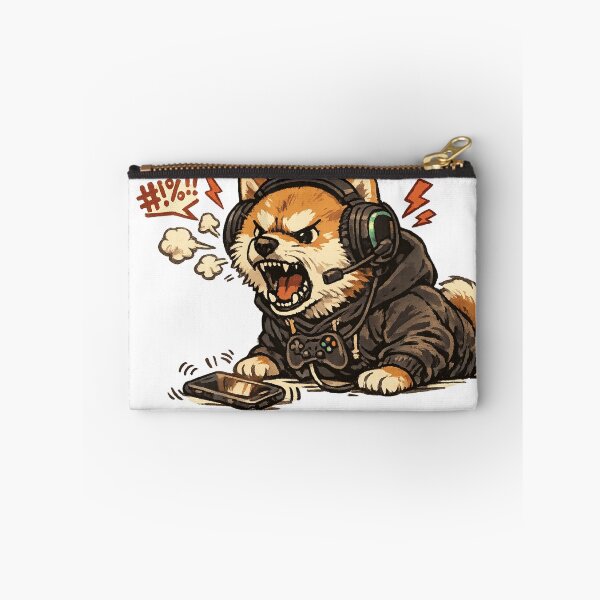 Item preview, Rage Quit Shiba (Gamer Fury) designed and sold by NextNoob485.
