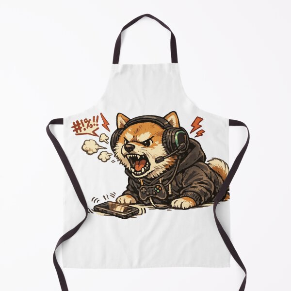 Item preview, Rage Quit Shiba (Gamer Fury) designed and sold by NextNoob485.