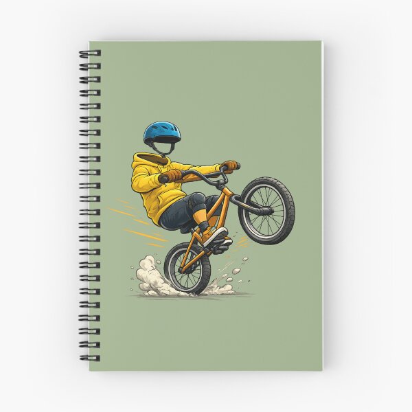 Item preview, BMX Stunt Rider Gift Cool Bike Trick Art designed and sold by Corvoria.