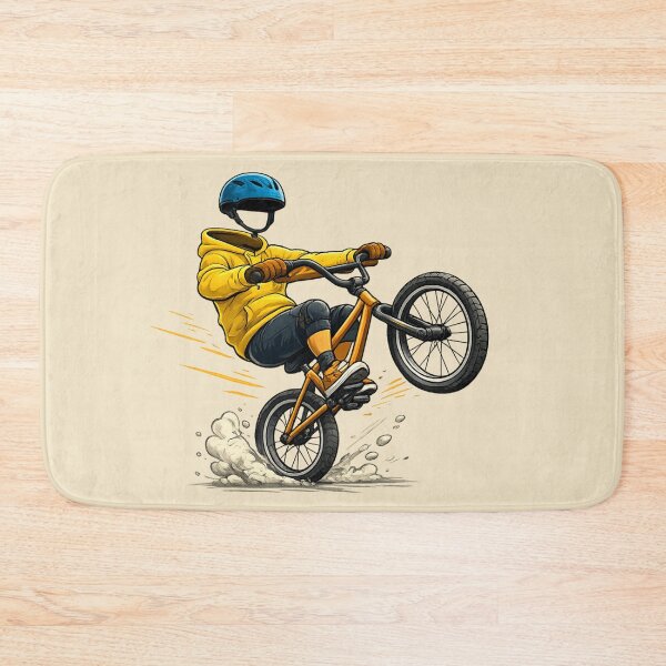 Item preview, BMX Stunt Rider Gift Cool Bike Trick Art designed and sold by Corvoria.