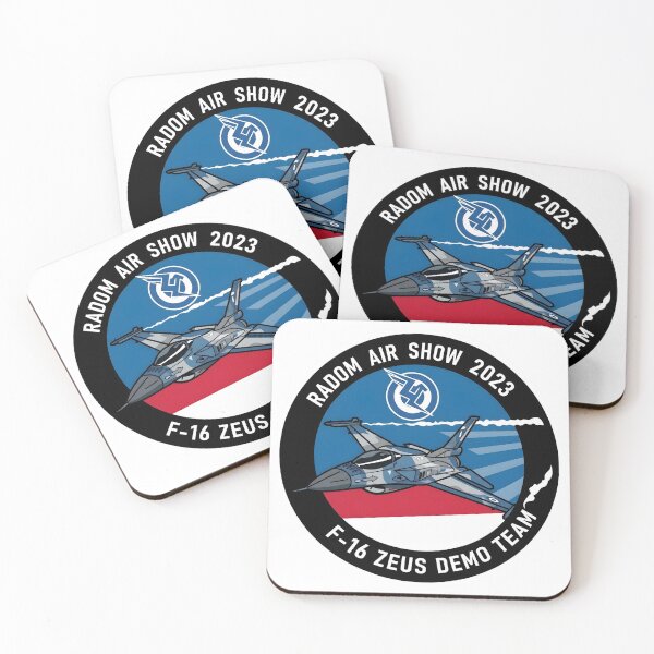 Item preview, Hellenic Air Force F-16 Zeus Demo Team Radom Air Show 2023 Patch designed and sold by CharlieDesings.