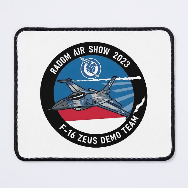 Item preview, Hellenic Air Force F-16 Zeus Demo Team Radom Air Show 2023 Patch designed and sold by CharlieDesings.