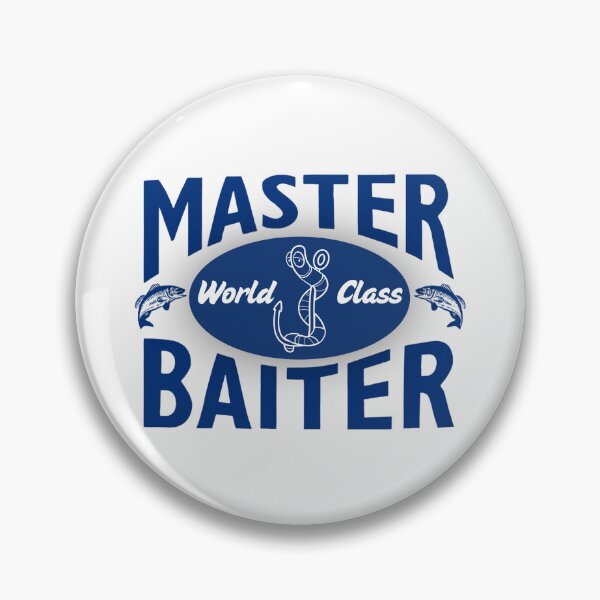 Item preview, Funny World Class Master Baiter Fishing Humor Novelty Fish Joke designed and sold by Space Ghettos.
