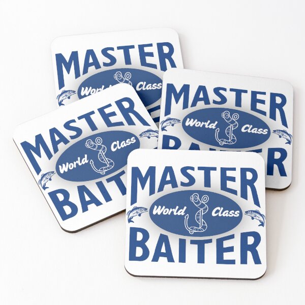 Item preview, Funny World Class Master Baiter Fishing Humor Novelty Fish Joke designed and sold by Space Ghettos.