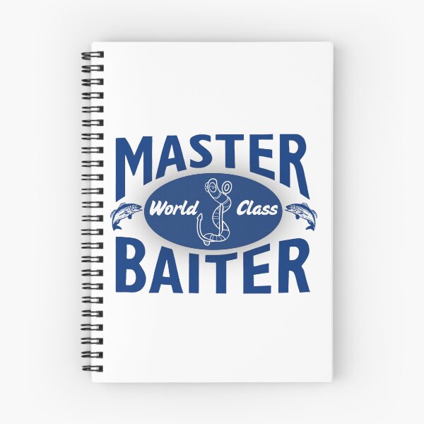 Item preview, Funny World Class Master Baiter Fishing Humor Novelty Fish Joke designed and sold by Space Ghettos.
