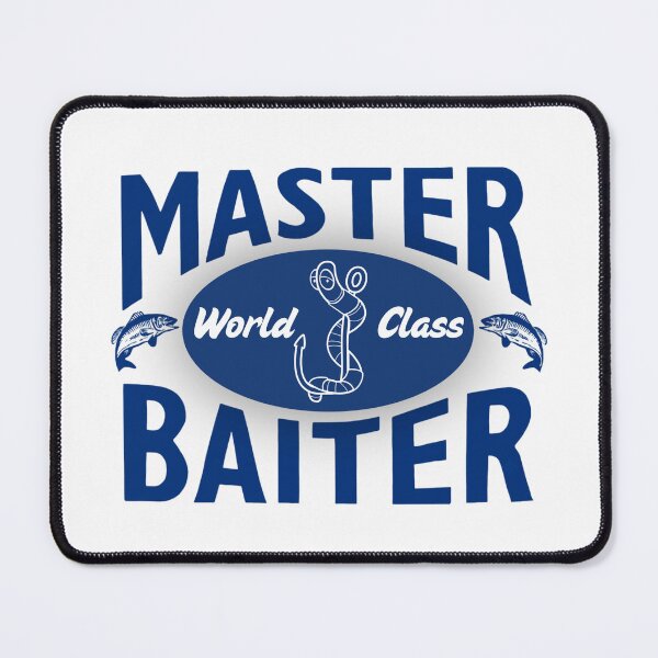 Item preview, Funny World Class Master Baiter Fishing Humor Novelty Fish Joke designed and sold by Space Ghettos.