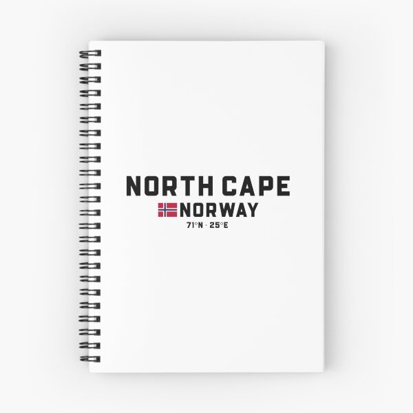 Item preview, North Cape Norway Coordinates and Flag designed and sold by Andersce.