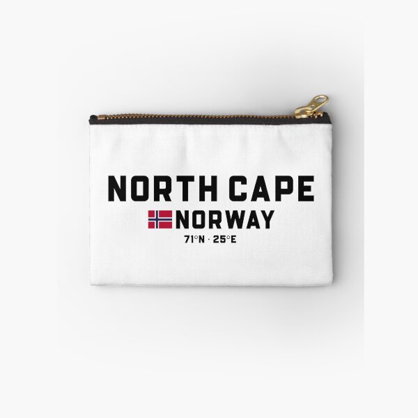 Item preview, North Cape Norway Coordinates and Flag designed and sold by Andersce.