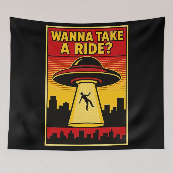 Item preview, Coast to Coast AM with Art Bell - Retro UFO Alien Abduction designed and sold by Benito Del Ray.