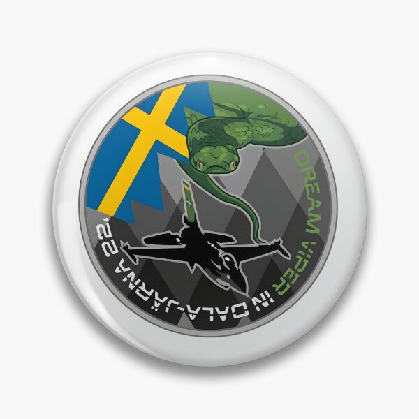 Item preview, Belgian Air Force F-16 Dream Viper Dala-Järna 22 Swedish Patch designed and sold by CharlieDesings.