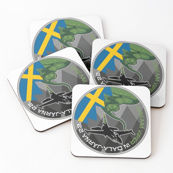 Item preview, Belgian Air Force F-16 Dream Viper Dala-Järna 22 Swedish Patch designed and sold by CharlieDesings.