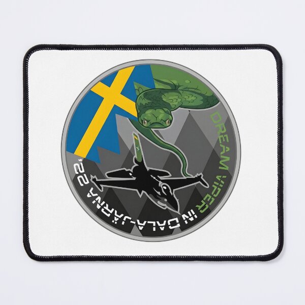 Item preview, Belgian Air Force F-16 Dream Viper Dala-Järna 22 Swedish Patch designed and sold by CharlieDesings.